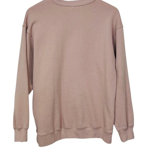 Hollister Butterfly Sweatshirt Dusty Rose Women's Size Medium - Picture 2 of 8